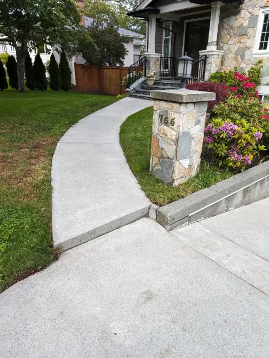 sidewalk after